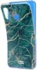 HappyCase Samsung Galaxy A40 Flexibel TPU Hoesje Aqua Marmer Print afbeelding 5