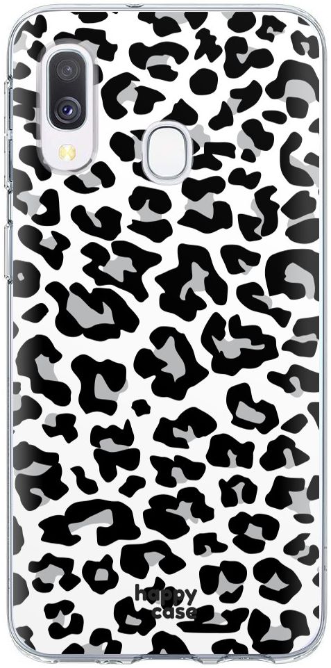 HappyCase Samsung Galaxy A40 Flexibel TPU Hoesje Panter Print afbeelding 1