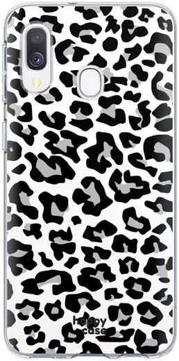 HappyCase Samsung Galaxy A40 Flexibel TPU Hoesje Panter Print afbeelding 1
