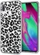 HappyCase Samsung Galaxy A40 Flexibel TPU Hoesje Panter Print afbeelding 2