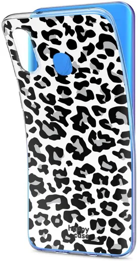 HappyCase Samsung Galaxy A40 Flexibel TPU Hoesje Panter Print afbeelding 4