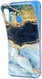 HappyCase Samsung Galaxy A40 Flexibel TPU Hoesje Blauw Marmer Print afbeelding 7
