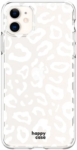 HappyCase Apple iPhone 11 Hoesje Flexibel TPU Luipaard Print afbeelding 1