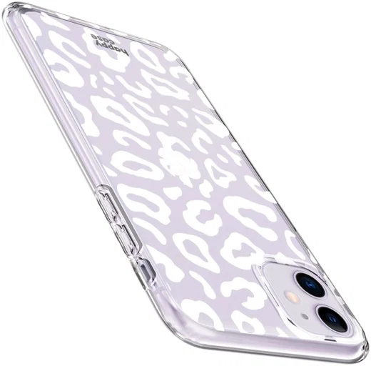 HappyCase Apple iPhone 11 Hoesje Flexibel TPU Luipaard Print afbeelding 11