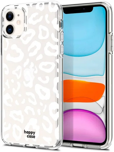 HappyCase Apple iPhone 11 Hoesje Flexibel TPU Luipaard Print afbeelding 2