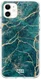 HappyCase Apple iPhone 11 Hoesje Flexibel TPU Aqua Marmer Print afbeelding 1