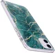 HappyCase Apple iPhone 11 Hoesje Flexibel TPU Aqua Marmer Print afbeelding 5