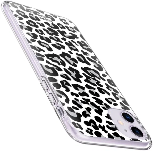 HappyCase Apple iPhone 11 Hoesje Flexibel TPU Panter Print afbeelding 4