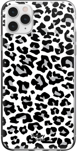 HappyCase iPhone 11 Pro Max Hoesje Flexibel TPU Panter Print afbeelding 1