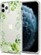 HappyCase iPhone 11 Pro Hoesje Flexibel TPU Leaves Print afbeelding 2