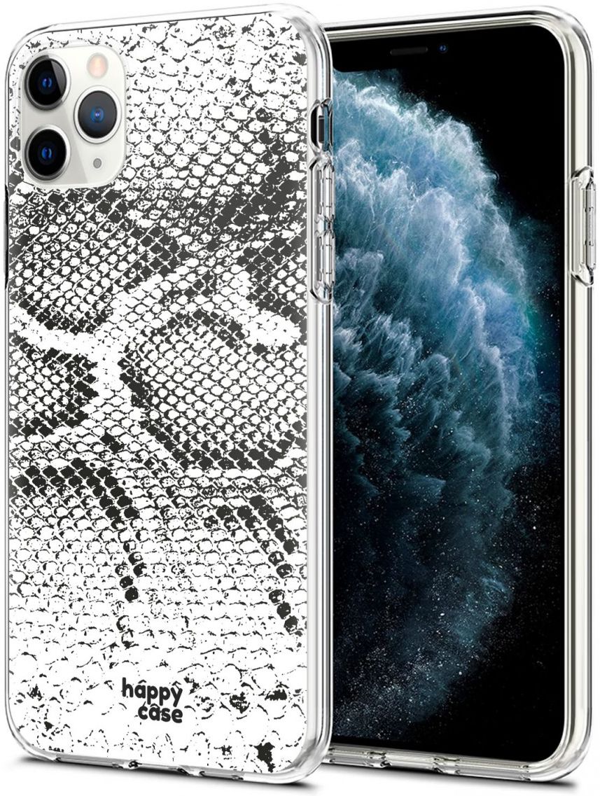HappyCase iPhone 11 Pro Hoesje Flexibel TPU Slangen Print afbeelding 2