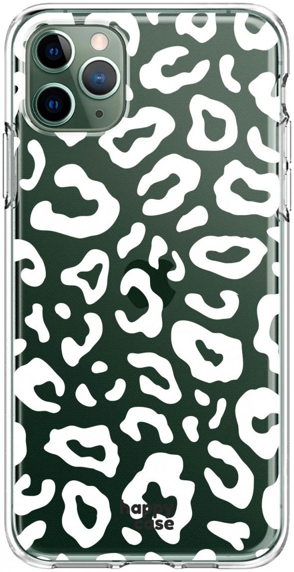 HappyCase iPhone 11 Pro Hoesje Flexibel TPU Luipaard Print afbeelding 1