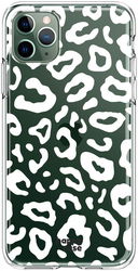 HappyCase iPhone 11 Pro Hoesje Flexibel TPU Luipaard Print afbeelding