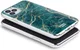 HappyCase iPhone 11 Pro Hoesje Flexibel TPU Aqua Marmer Print afbeelding 5