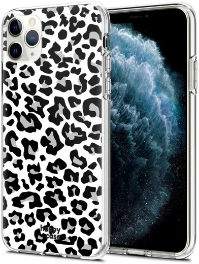 HappyCase iPhone 11 Pro Hoesje Flexibel TPU Panter Print afbeelding 2