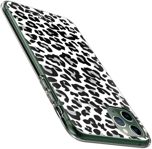 HappyCase iPhone 11 Pro Hoesje Flexibel TPU Panter Print afbeelding 4