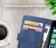Rosso Element Apple iPhone 5/5S/SE Hoesje Book Cover Blauw afbeelding 8