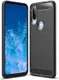 Motorola One Action Geborsteld TPU Hoesje Zwart afbeelding 1