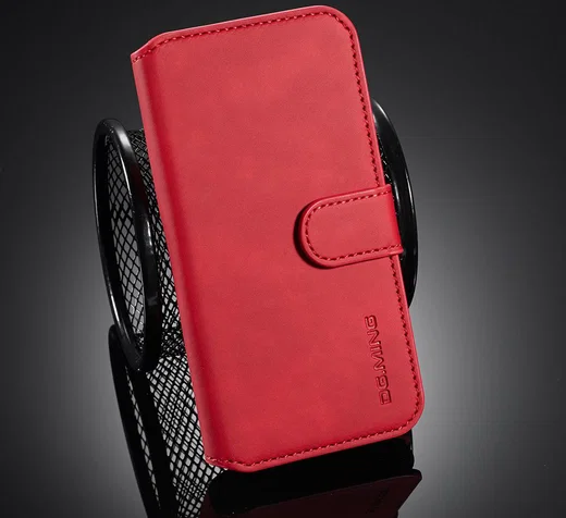 DG Ming Retro Portemonnee Apple iPhone 11 Pro Hoesje Rood afbeelding 8