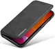 Apple iPhone 11 Retro Portemonnee Bookcase Hoesje Zwart afbeelding 1