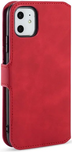 DG Ming Retro Portemonnee Apple iPhone 11 Hoesje Rood afbeelding 7