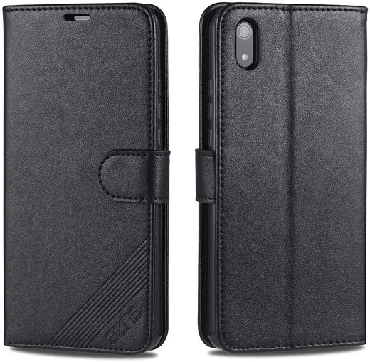 AZNS Portemonnee Xiaomi Redmi 7A Hoesje Zwart afbeelding 4