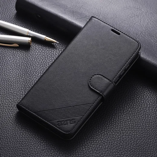 AZNS Portemonnee Xiaomi Redmi 7A Hoesje Zwart afbeelding 5