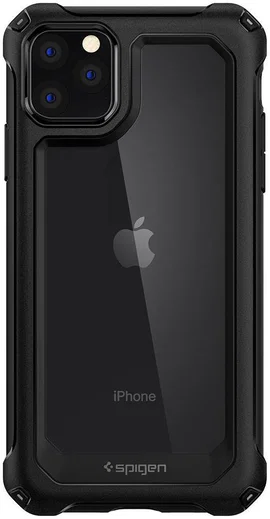 Spigen Gauntlet Apple iPhone 11 Pro Max Hoesje Carbon Zwart afbeelding 3