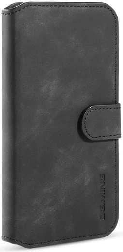 DG Ming Retro Portemonnee Apple iPhone 11 Hoesje Zwart afbeelding 5