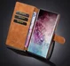 DG Ming Retro Portemonnee Samsung Galaxy Note 10 Plus Hoesje Bruin afbeelding 5
