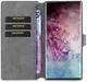 DG Ming Retro Portemonnee Samsung Galaxy Note 10 Plus Hoesje Grijs afbeelding 1