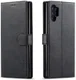 Samsung Galaxy Note 10 Plus Portemonnee Flip Bookcase Hoesje Zwart afbeelding 2