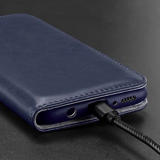 Dux Ducis Kado Series Samsung Galaxy A40 Portemonnee Hoesje Blauw afbeelding 10