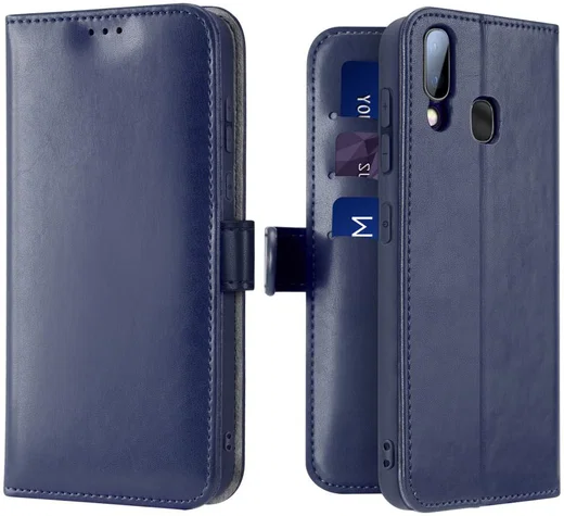 Dux Ducis Kado Series Samsung Galaxy A40 Portemonnee Hoesje Blauw afbeelding 2