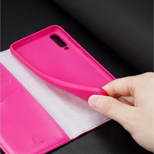 Dux Ducis Kado Series Samsung Galaxy A50 Book Case Hoesje Wallet Roze afbeelding 7