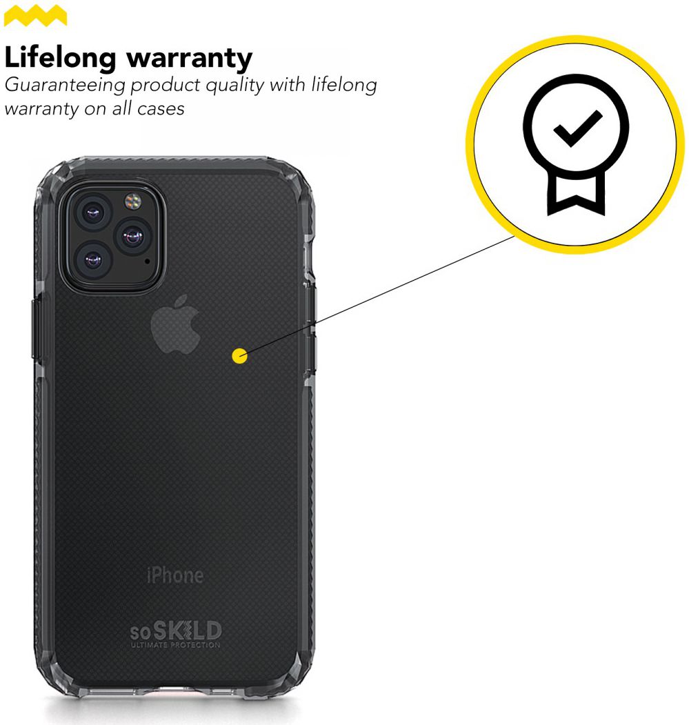 SoSkild Defend Heavy Impact Apple iPhone 11 Hoesje Grijs afbeelding 9