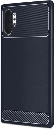 Samsung Galaxy Note 10 Plus Armour Series TPU Hoesje Blauw afbeelding 2