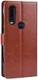 Motorola One Action Portemonnee Hoesje Bruin afbeelding 5