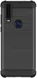 IMAK Vega Series Motorola One Action Hoesje Geborsteld TPU Zwart afbeelding 3