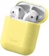 Baseus Ultradun Siliconen Apple AirPods Hoesje Geel afbeelding 1