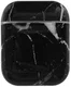 Apple AirPods Hard Plastic Hoesje met Marmer Print Zwart / Wit afbeelding 1