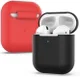 Apple AirPods Flexibel Zacht Siliconen Hoesje Rood afbeelding 4