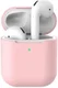 Apple AirPods Flexibel Zacht Siliconen Hoesje Roze afbeelding 1