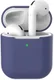 Apple AirPods Flexibel Zacht Siliconen Hoesje Donker Blauw afbeelding 1