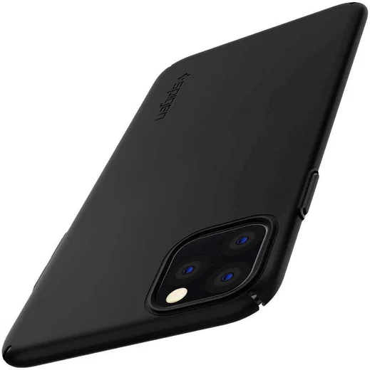 Spigen Thin Fit Air Apple iPhone 11 Pro Max Hoesje Zwart afbeelding 3