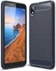 Xiaomi Mi Redmi 7A Geborsteld TPU Hoesje Blauw afbeelding 1