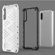 Xiaomi Mi A3 Hybride Honinggraat Hoesje Transparant afbeelding 7