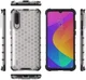 Xiaomi Mi A3 Hybride Honinggraat Hoesje Transparant afbeelding 8