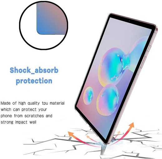 Samsung Galaxy Tab S6 Transparant Hoesje afbeelding 2