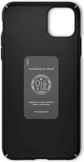 Spigen Thin Fit Air Apple iPhone 11 Pro Hoesje Zwart afbeelding 3